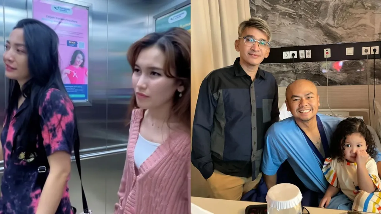 Deretan Selebriti Jenguk Wendy Cagur, Dukungan Penuh dan Doa Mengalir
