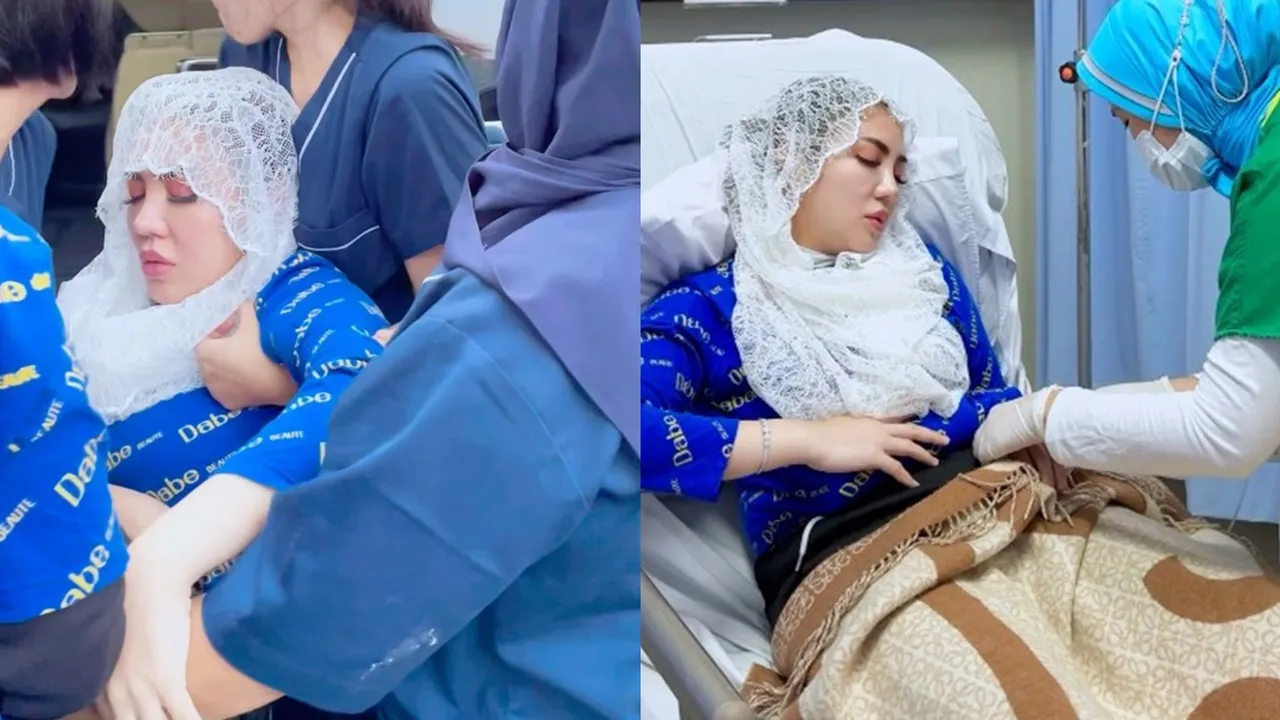 Detik-Detik Bella Shofie Lemas Tak Berdaya Dilarikan ke RS, Digotong Beberapa Asisten