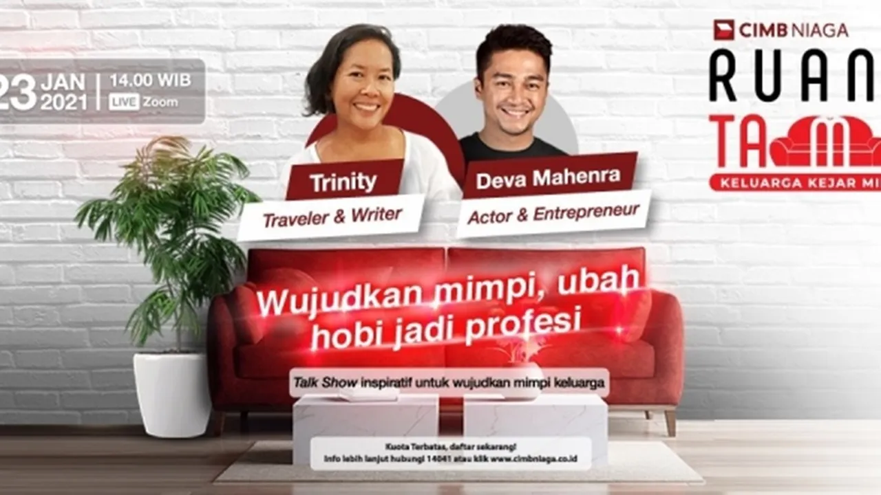 Deva Mahenra dan Trinity Beberkan Tips & Trik Ubah Hobi Jadi Profesi, Intip Yuk