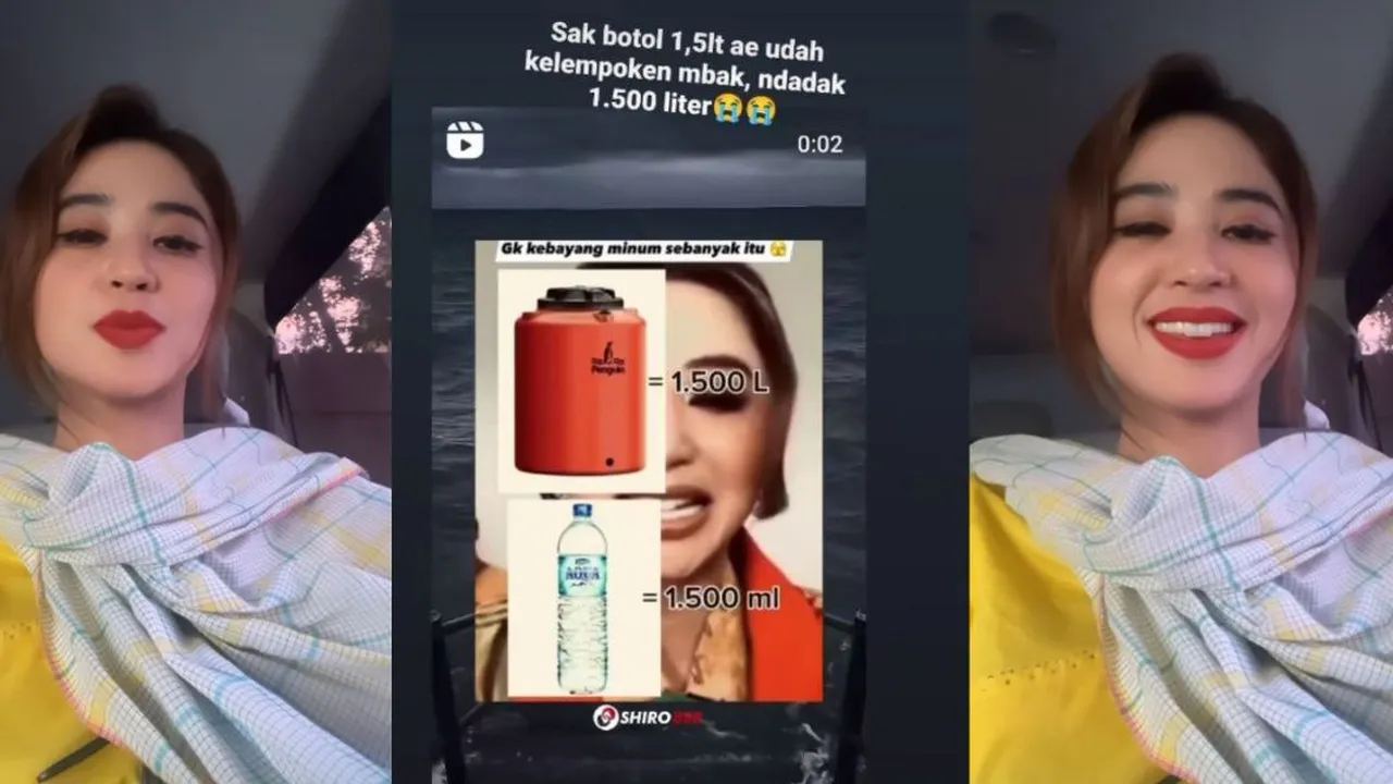 Dewi Perssik Bikin Heboh Perkara Minum Air Putih 1500 Liter, Akhirnya Klarifikasi!