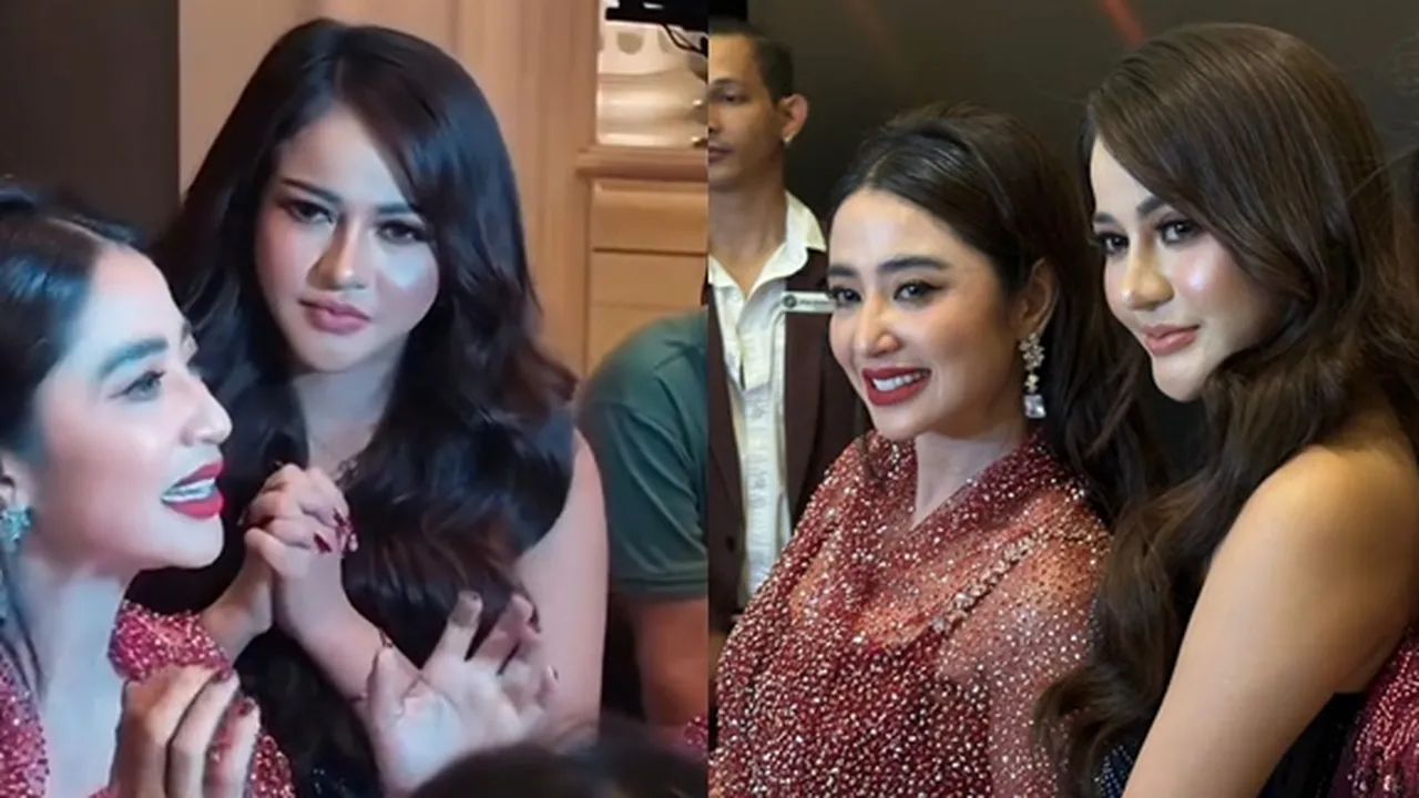 Dewi Perssik Dapat Hadiah Gaun Mewah Seharga Rp 100 Juta dari Penggemarnya