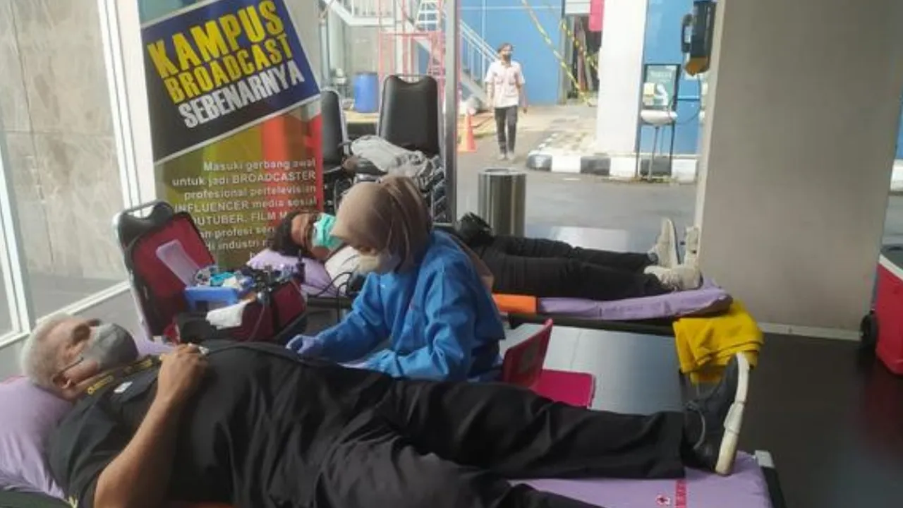 Dies Natalis ke-25 ATVI Diawali dengan Kegiatan Donor Darah, Diikuti Total 64 Pendonor