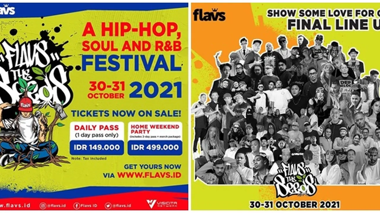 Dijamin Seru, Festival FLAVS Manjakan Penonton Lewat konsep 360 Panoramic Journey Visual Interface