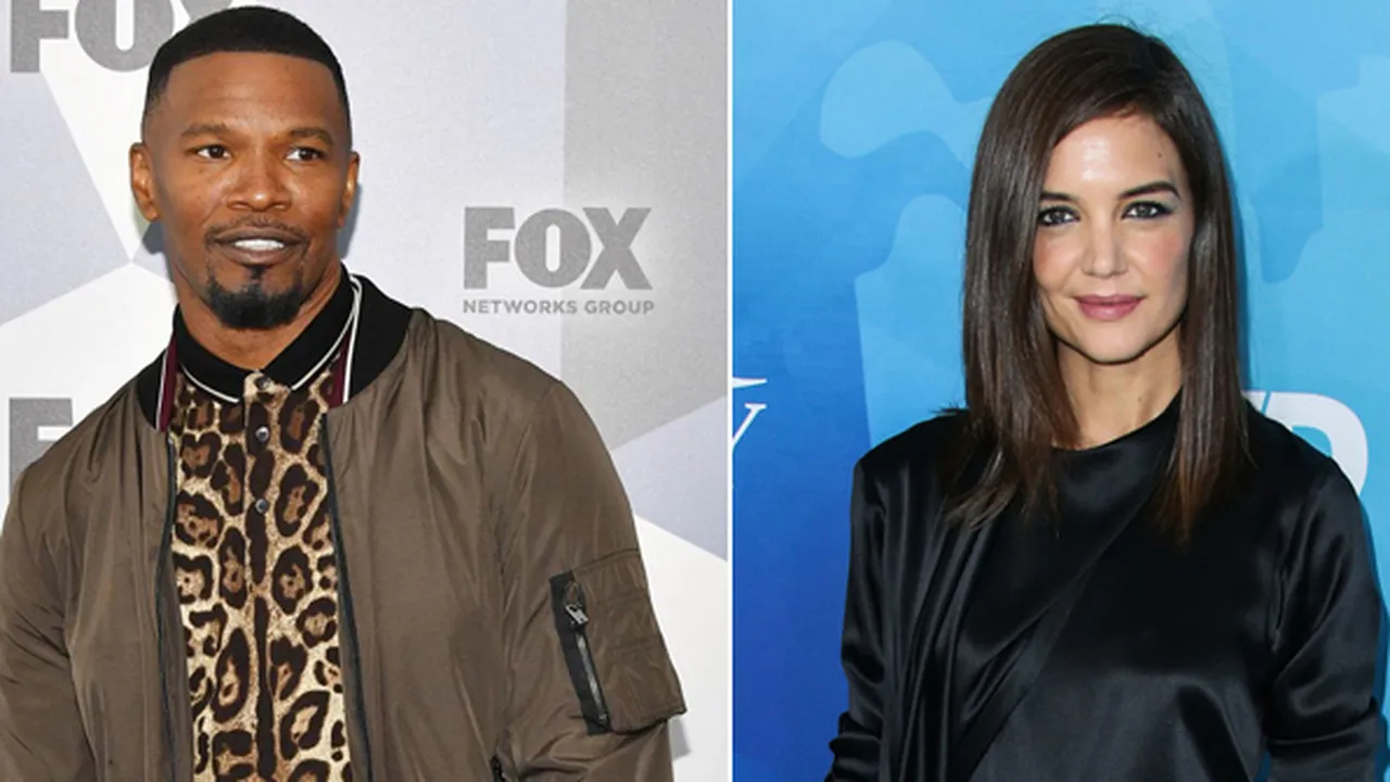 Dikabarkan Tunangan, Katie Holmes & Jamie Foxx Tertangkap Dinner Romantis