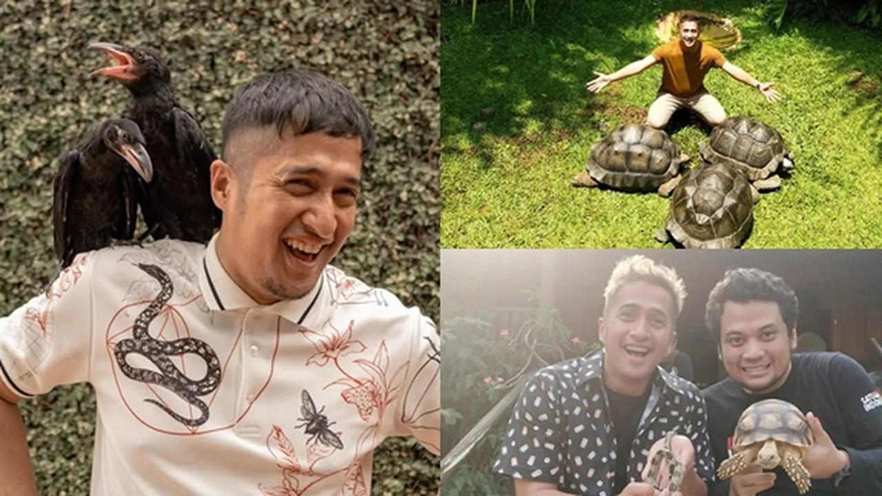 Dikenal Sebagai Pecinta Binatang, Ini 8 Aksi Irfan Hakim Bersama Hewan Peliharaan