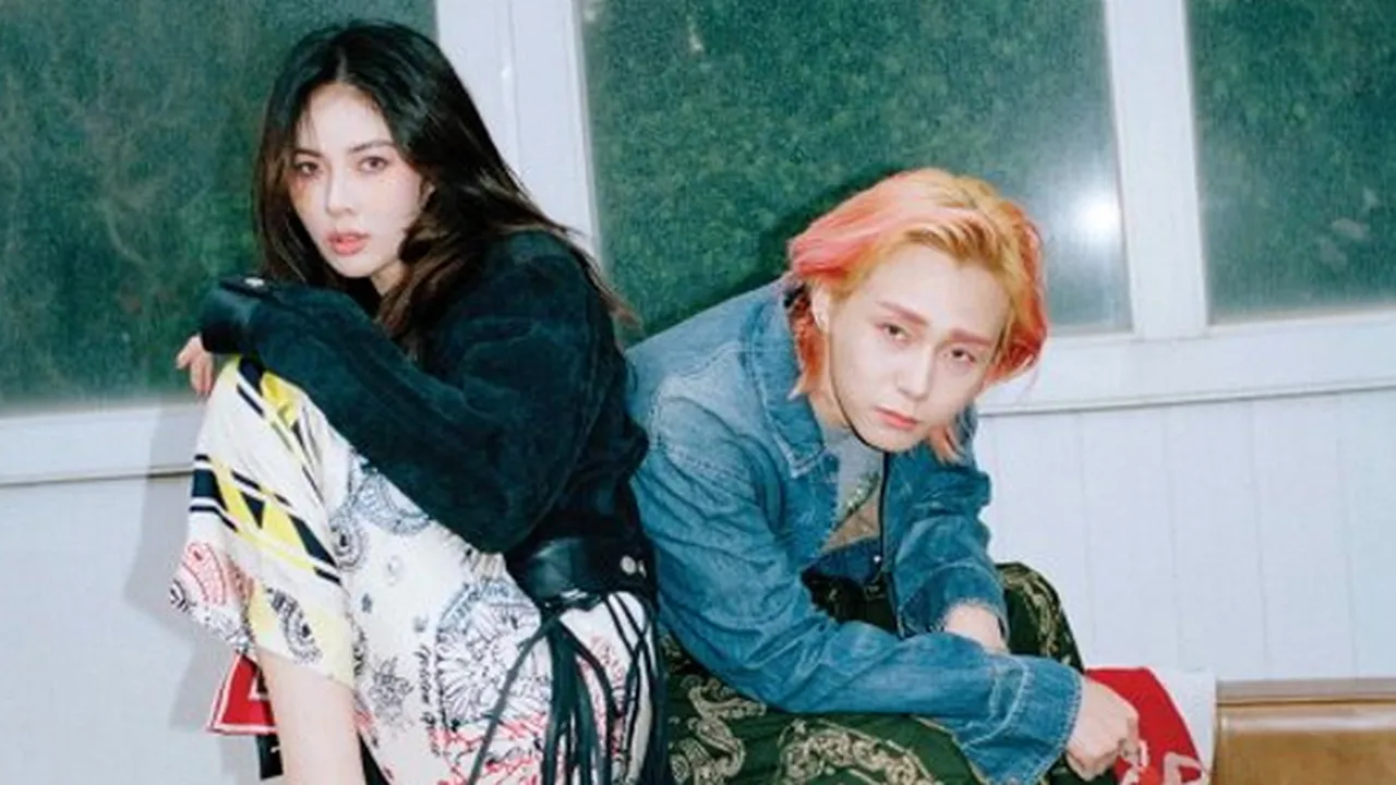 Dikenal Sebagai Pasangan Idol Paling Romantis, HyunA & Dawn Saling Tukar Pujian Manis