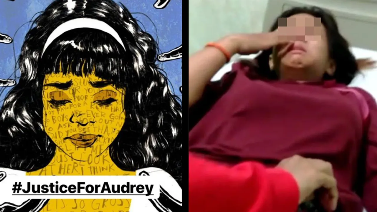 Dikeroyok 12 Orang, Kepala Siswi SMP Bernama Audrey Ini Sampai Dibenturkan Ke Aspal