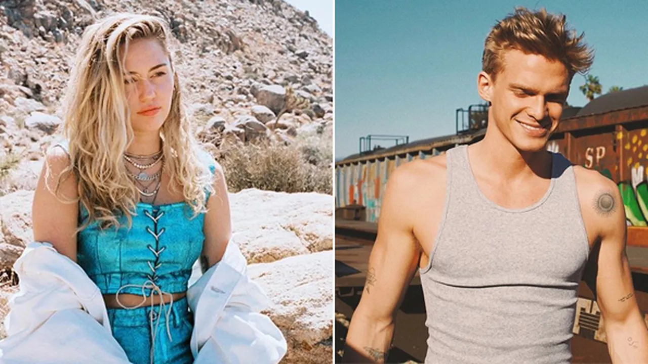 Dinner Romantis, Miley Cyrus dan Cody Simpson Tertangkap Ciuman Mesra