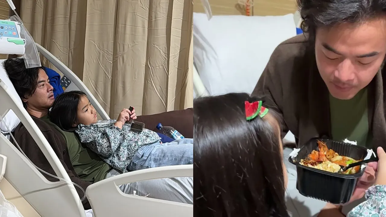 Dion Wiyoko Dirawat di Rumah Sakit, Sang Anak Bantu Mengurus dari Menemani sampai Menyuapi