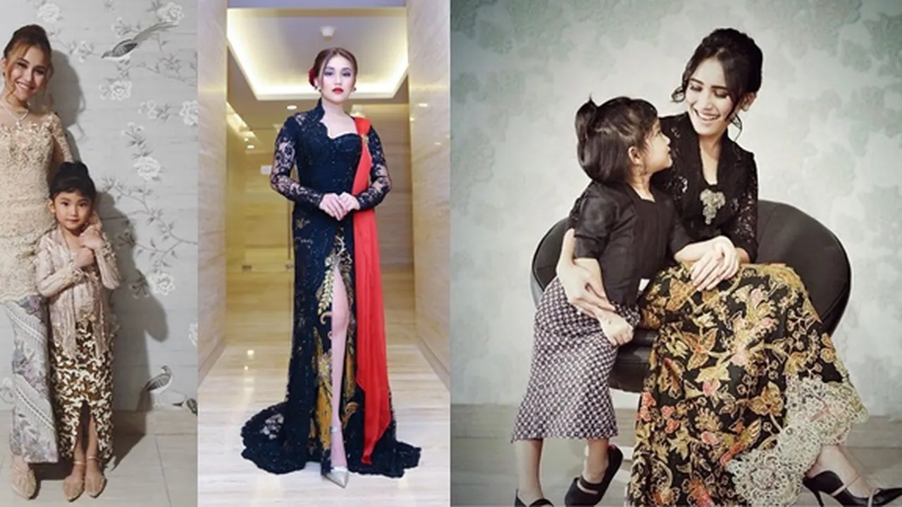 Dipuji Cantik - Disebut Cocok Naik Pelaminan, Ini 7 Potret Anggun Ayu Ting Ting Pakai Kebaya