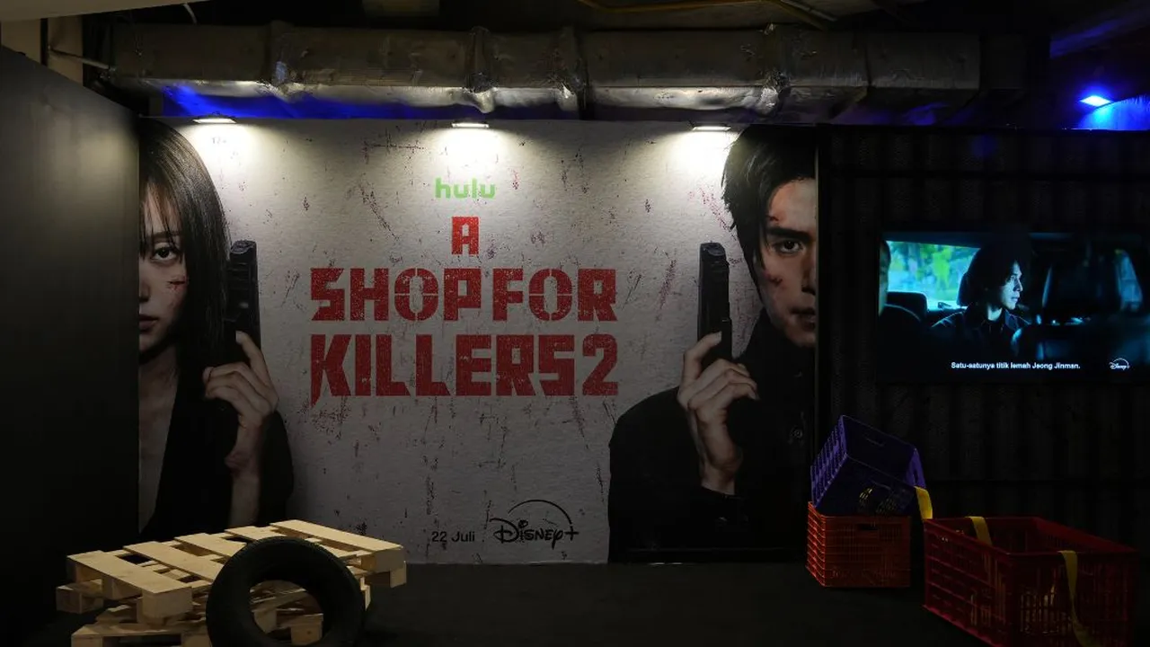 Disney+ Rayakan Perilisan 'A SHOP FOR KILLERS' Season 2 Lewat Pop-Up Experience di Jakarta