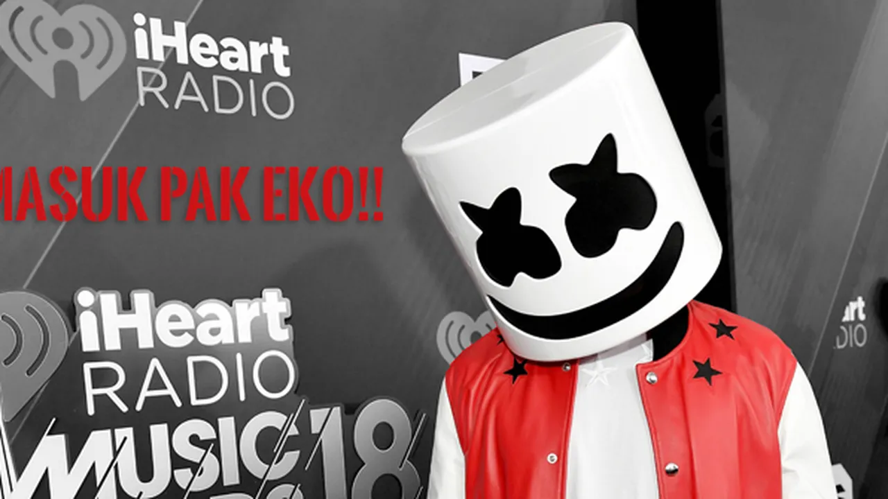 DJ Marshmello Posting 'Masuk Pak Eko', Kolom Komentar Pecah 10 Kali Lipat