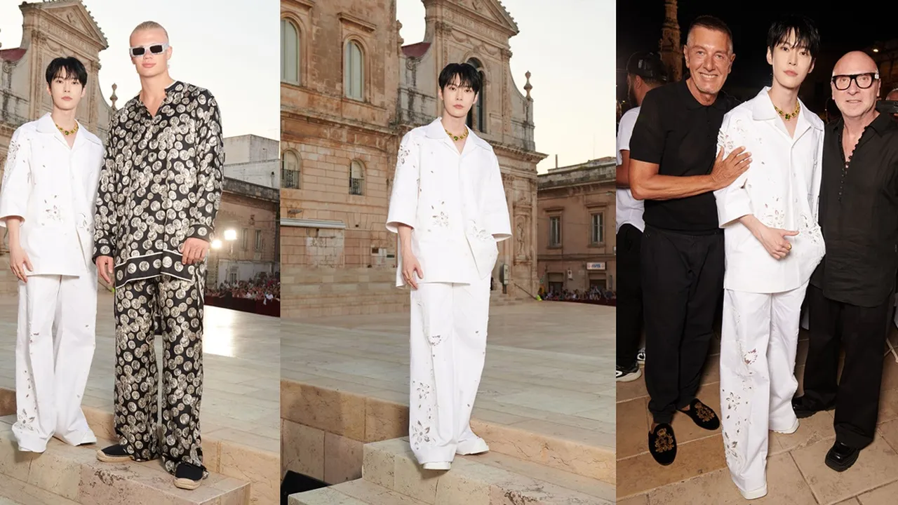 DOYOUNG NCT Hadiri Acara Dolce Gabbana 2023 Alta Sartoria