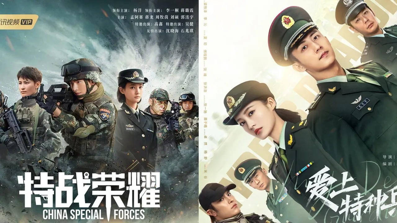 7 Drama China Tentang Tentara dari Berbagai Genre, Romantis - Action