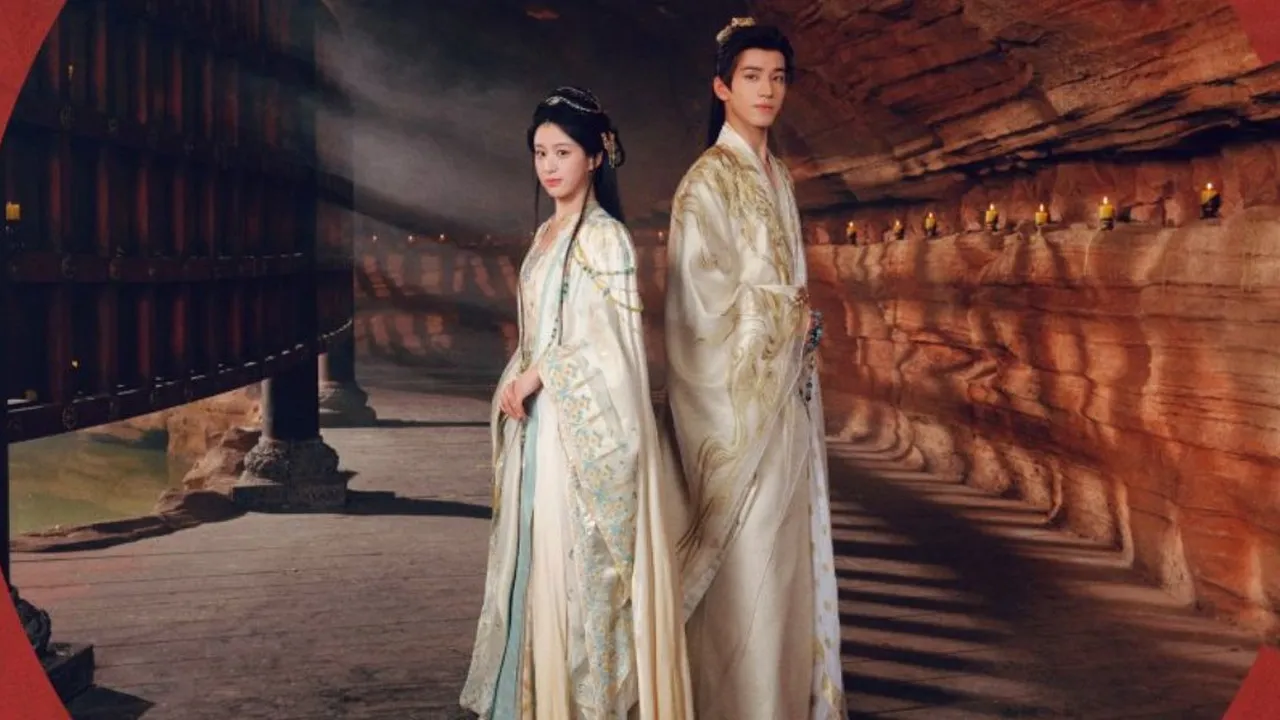 Drama IN THE MOONLIGHT yang Dibintangi Bao Shangen dan Wang Hongyi Bagikan Poster Terbaru