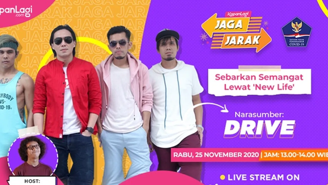 Drive Sebarkan Semangat di Tengah Pandemi Lewat Single Baru 'New Life'