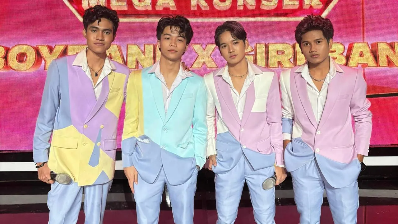 D'Squad Ikutan Tren Retro 80-an, Valen Dkk Bawa Nuansa Jadul