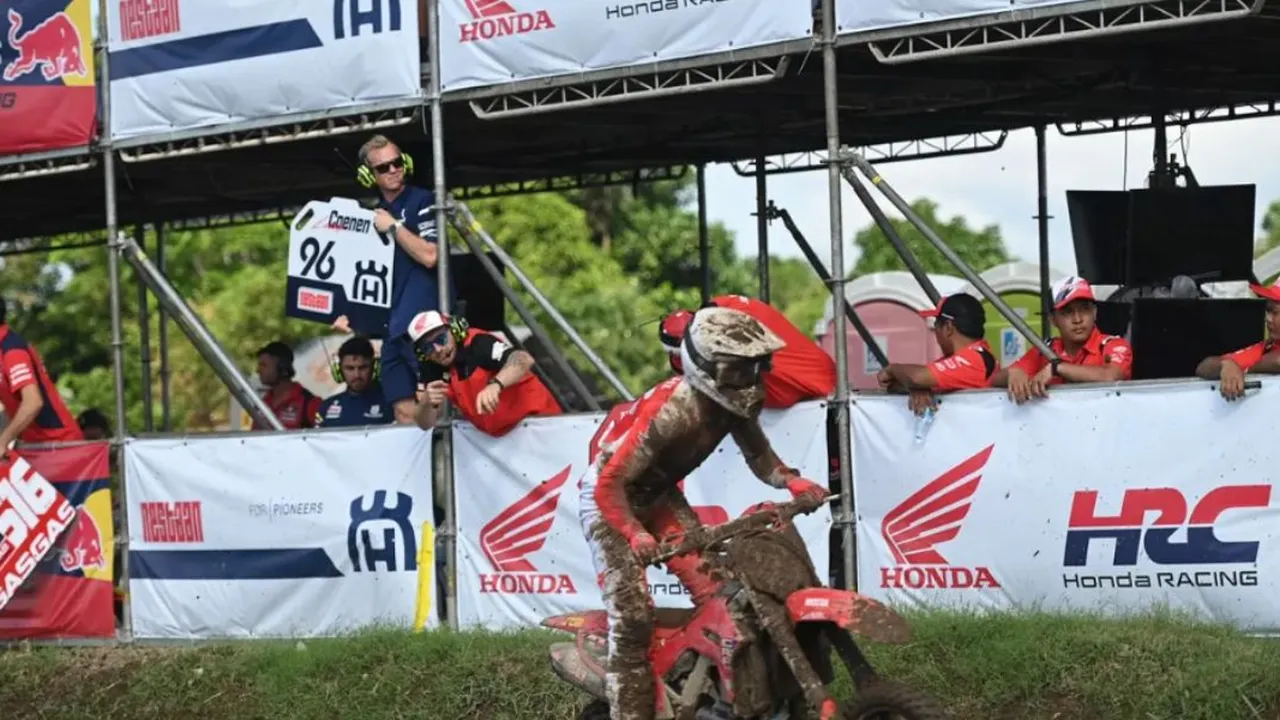 Dua Crosser Binaan Honda Optimis Kembali Raih Poin di MXGP Lombok 2024