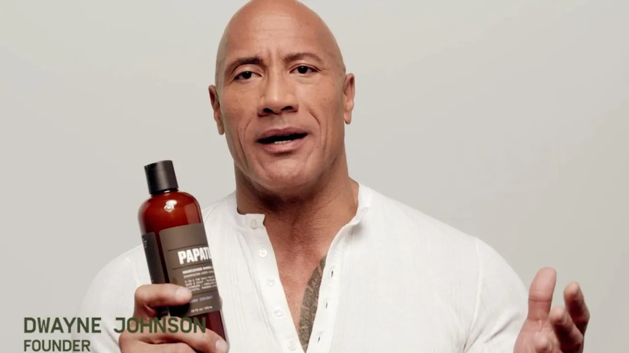 Dwayne Johnson 'The Rock', Lengah Dikit Keluarkan Produk Hair Care
