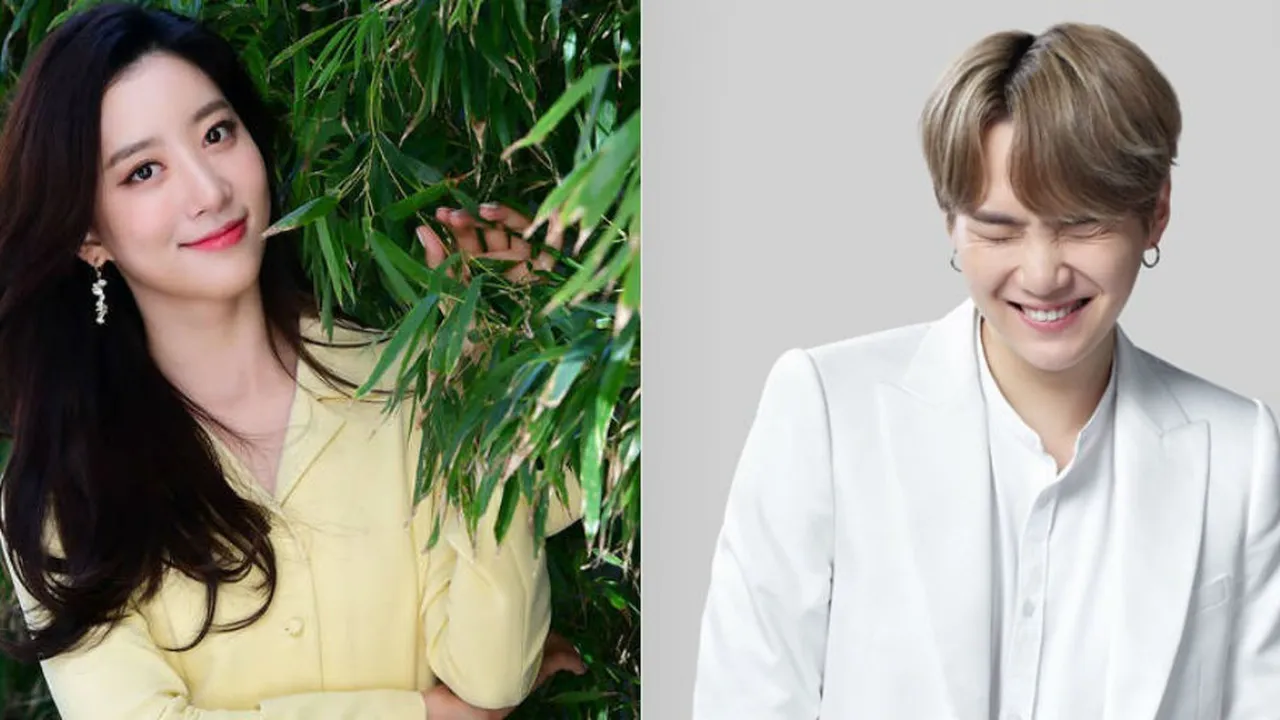 Ehm, Suga BTS Dapat Salam dari Aktris Cantik Oh Chae Yi, Ada Hubungan Apa Nih?