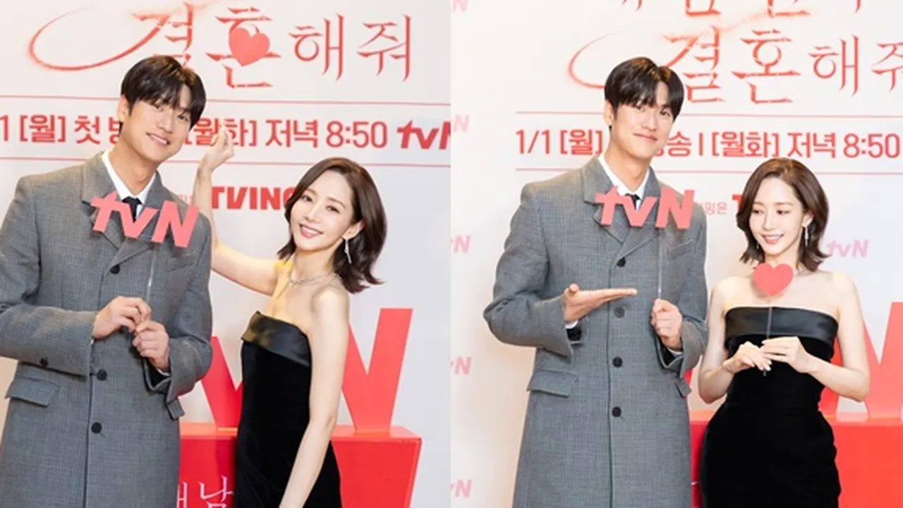 [EKSLUSIF] Interview Park Min Young dan Na In Woo Soal 'MARRY MY HUSBAND', Siapa Moodmaker di Lokasi Syuting?