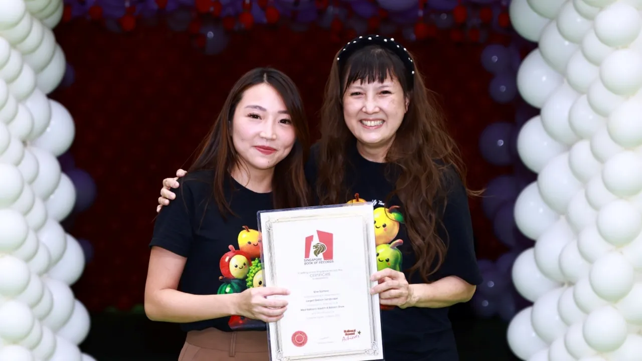 Elise Santoso Bersama Ballooney dan Tan Lily Pecahkan Rekor Internasional Tiga Tahun Berturut-turut!