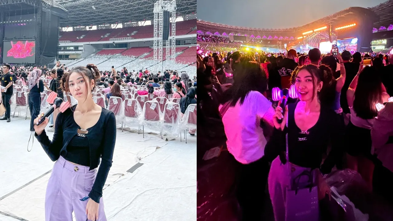 Elma Dae Totalitas Fangirling Jennie BLACKPINK di BORNPINK Jakarta!