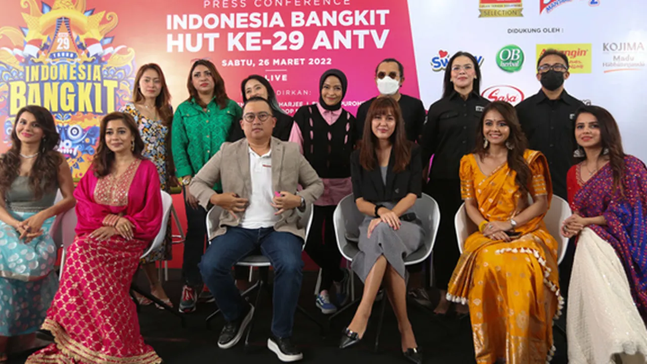Empat Artis Bollywood Main Drama Musikal di HUT ANTV ke-29