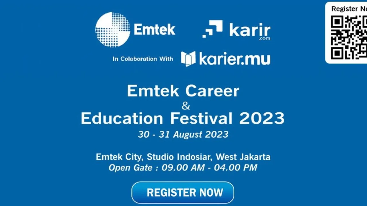 Emtek, Karir.com, serta Karier.mu Jalin Kolaborasi dan Adakan Emtek Career & Education Festival 2023