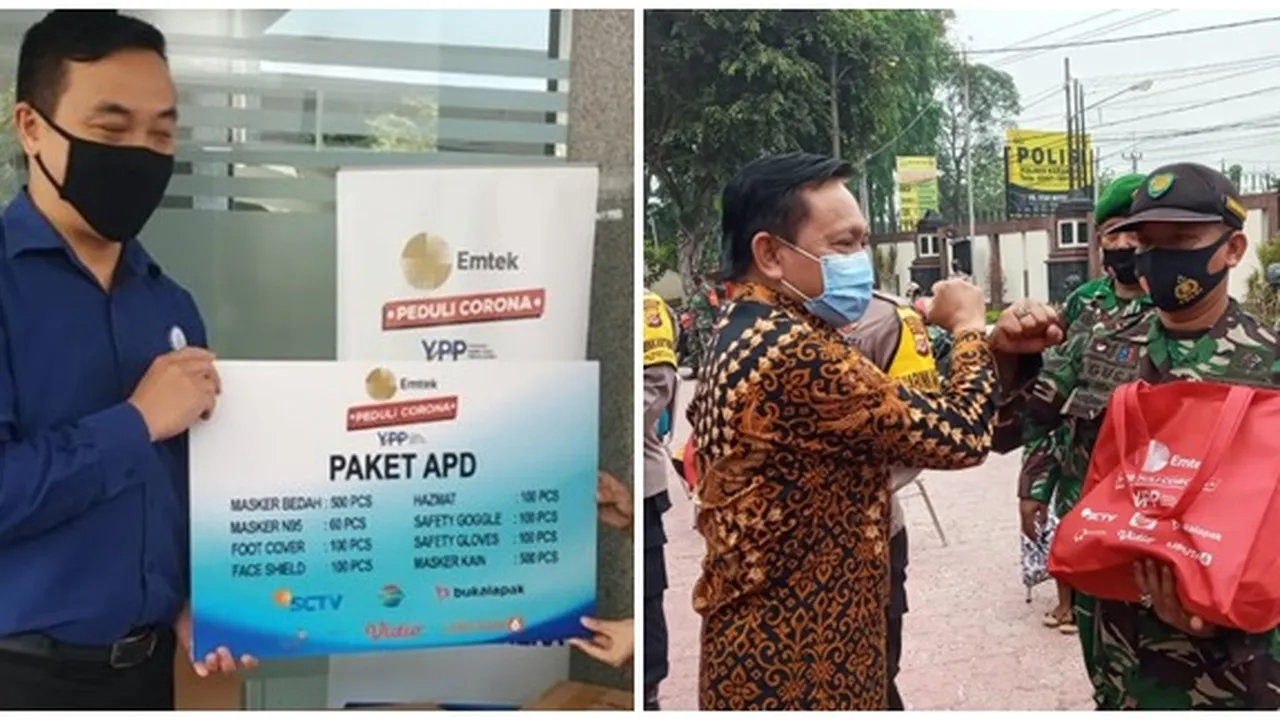 EMTEK Peduli Corona Serahkan 2 Ventilator & 900 PCR Test Kit Untuk TNI AL