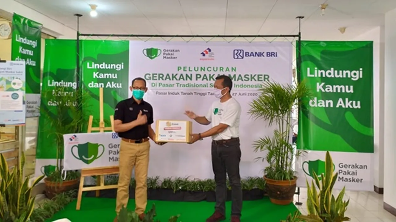 EMTEK Peduli Corona Sumbang 100.000 Masker Kain Untuk Dukung Gerakan Pakai Masker