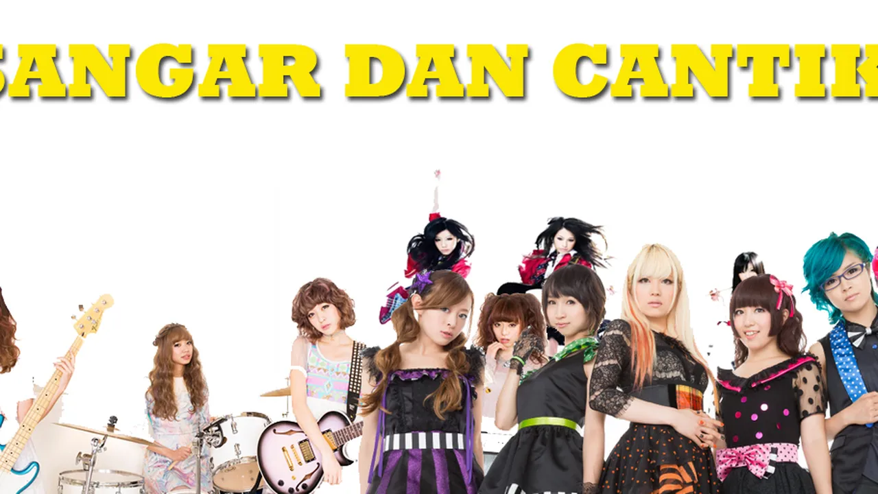 Enerjik, Band-Band Jepang  ini Personilnya Cantik lho!