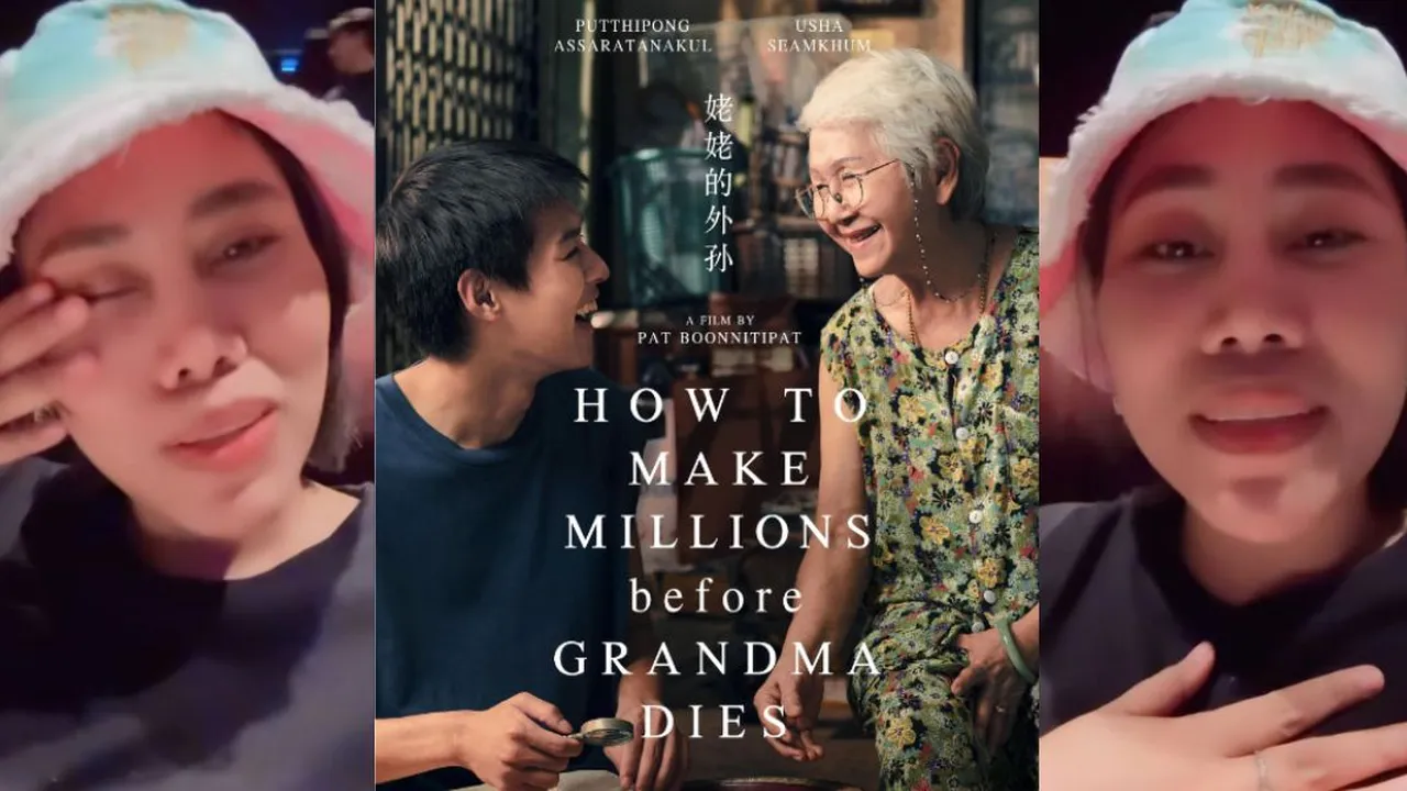 Evie Masamba Menangis Setelah Nonton Film HOW TO MAKE MILLIONS BEFORE GRANDMA DIES