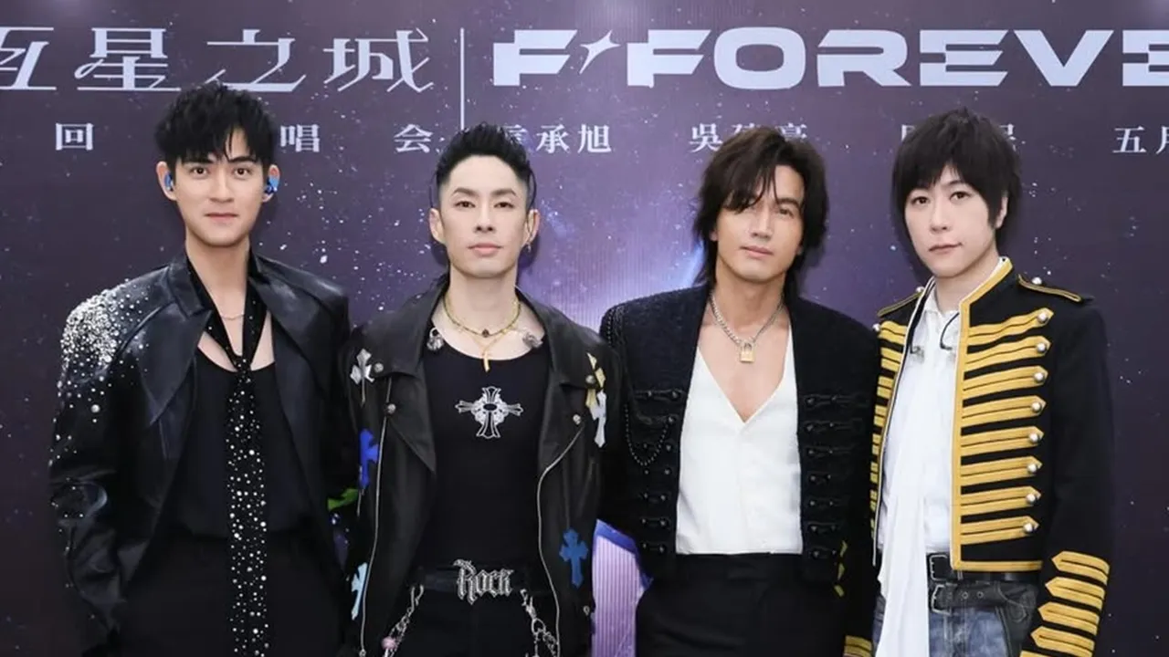 F-Forever in Indonesia Day 3, Ukir Kenangan Indah Bersama Jerry Yan, Vic Chou, Vannes Wu, dan Ashin Mayday