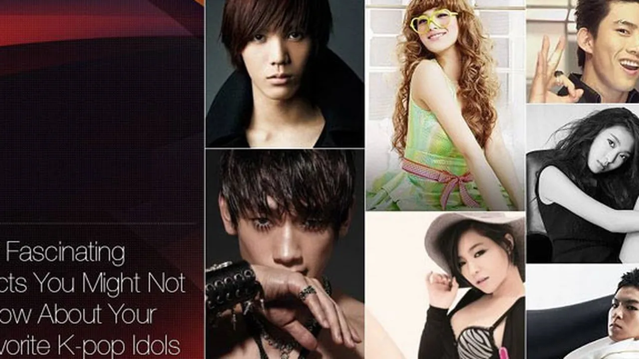 Fakta Konyol dan Unik Idol Korea Yang Tak Kamu Tahu!