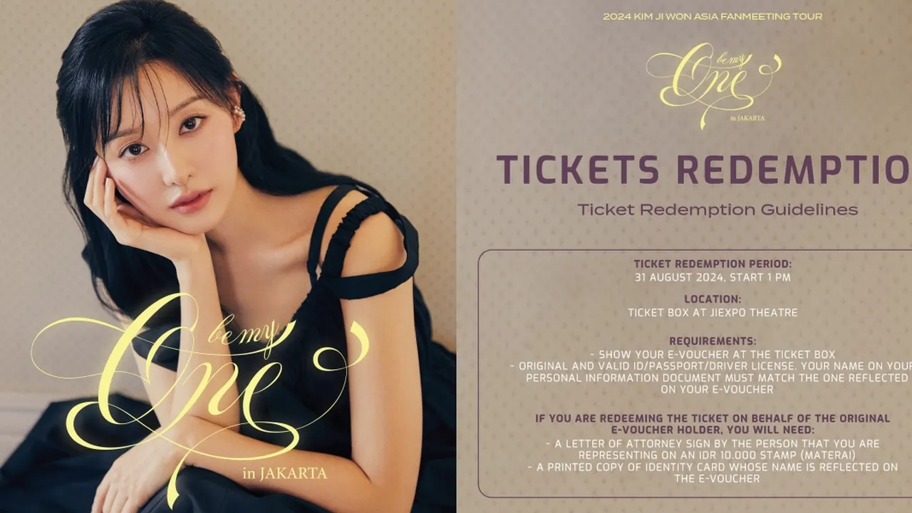 Fan Meeting 'Be My One' Kim Ji Won Semakin Dekat, Begini Cara Penukaran Tiketnya
