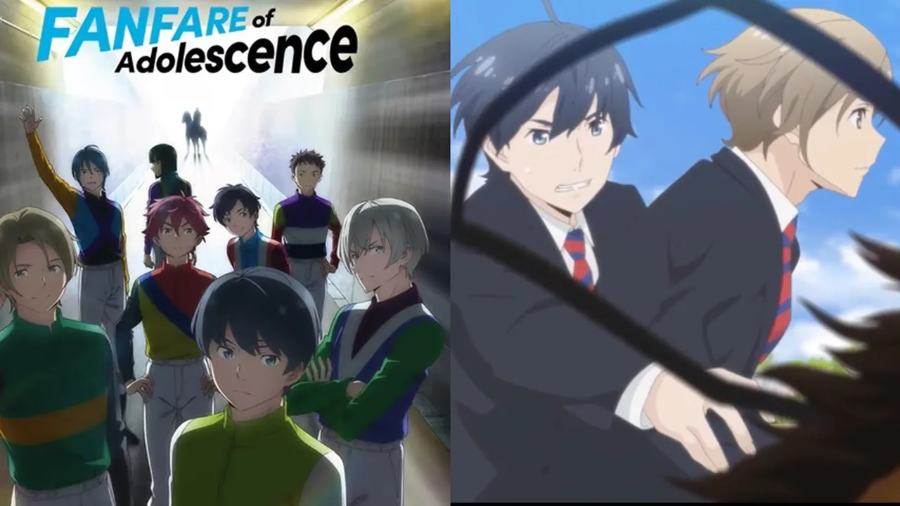 FANFARE OF ADOLESCENCE, Anime Tentang Pacuan Kuda yang Penuh Persaingan dan Motivasi