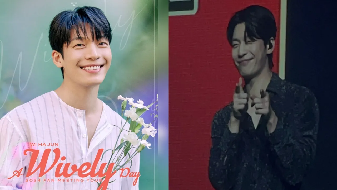 Fanmeeting Tour A Wively Day in Jakarta, Wi Ha Jun Terpesona Sama Cewek Berhijab Fanmeeting Tour A Wively Day in Jakarta, Wi Ha Jun Terpesona Sama Cewek Berhijab