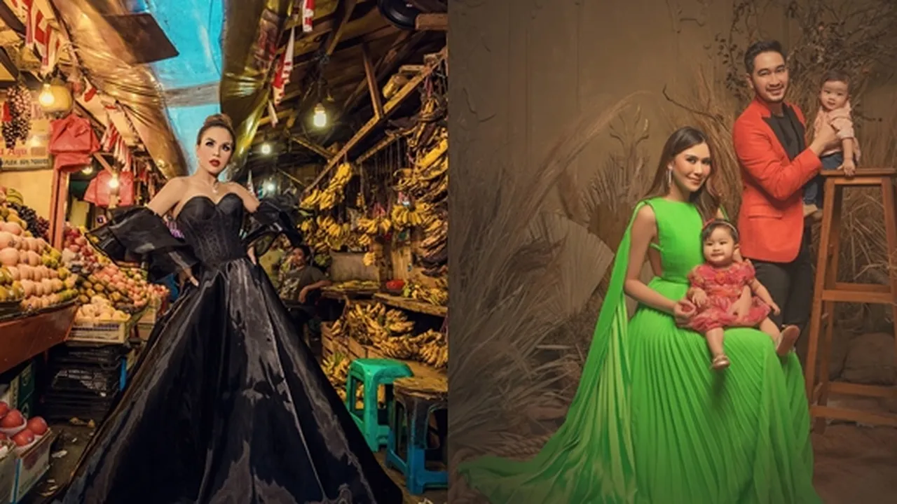 Lakukan Photoshoot di Kali - Pasar Tradisional, Tapi 6 Seleb Ini Nggak Tanggung-Tanggung Pakai Outfit Miliaran Rupiah