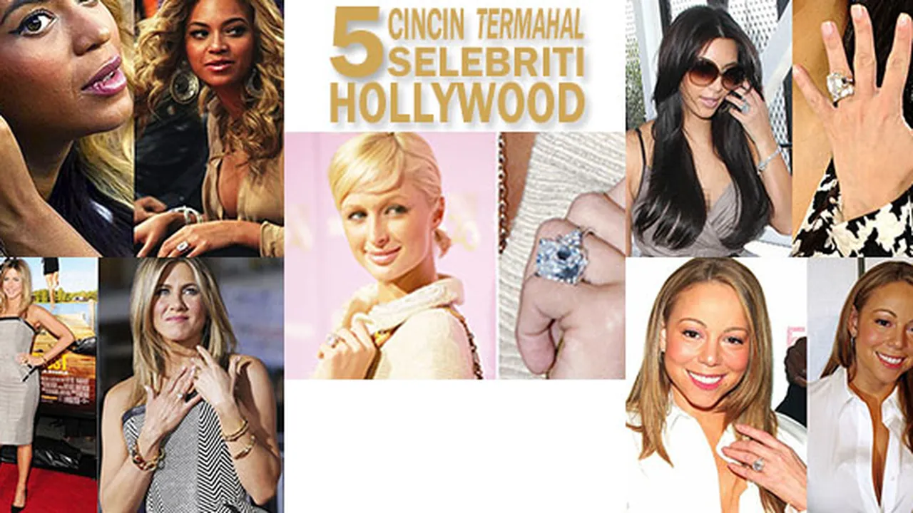Fantastis! Inilah 5 Selebriti Hollywood Dengan Cincin Mahalnya