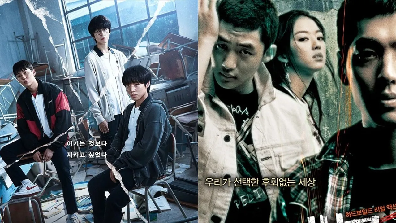 6 Film dan Drama Korea Gangster Sekolah Tukang Bully
