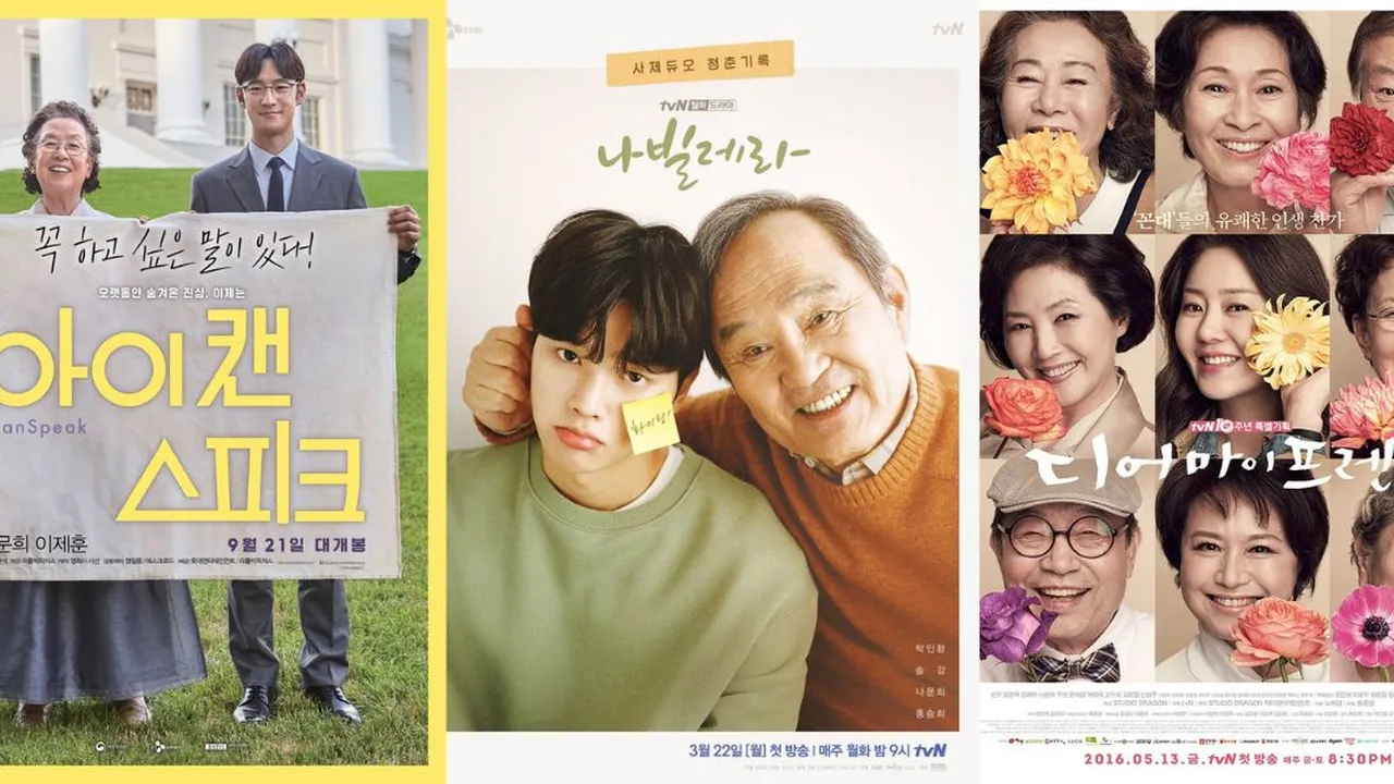 Kisah Mengejutkan Para Lansia di 10 Film dan Drama Korea Ini, Saat Mimpi Tak Pudar Meski Usia Bertambah
