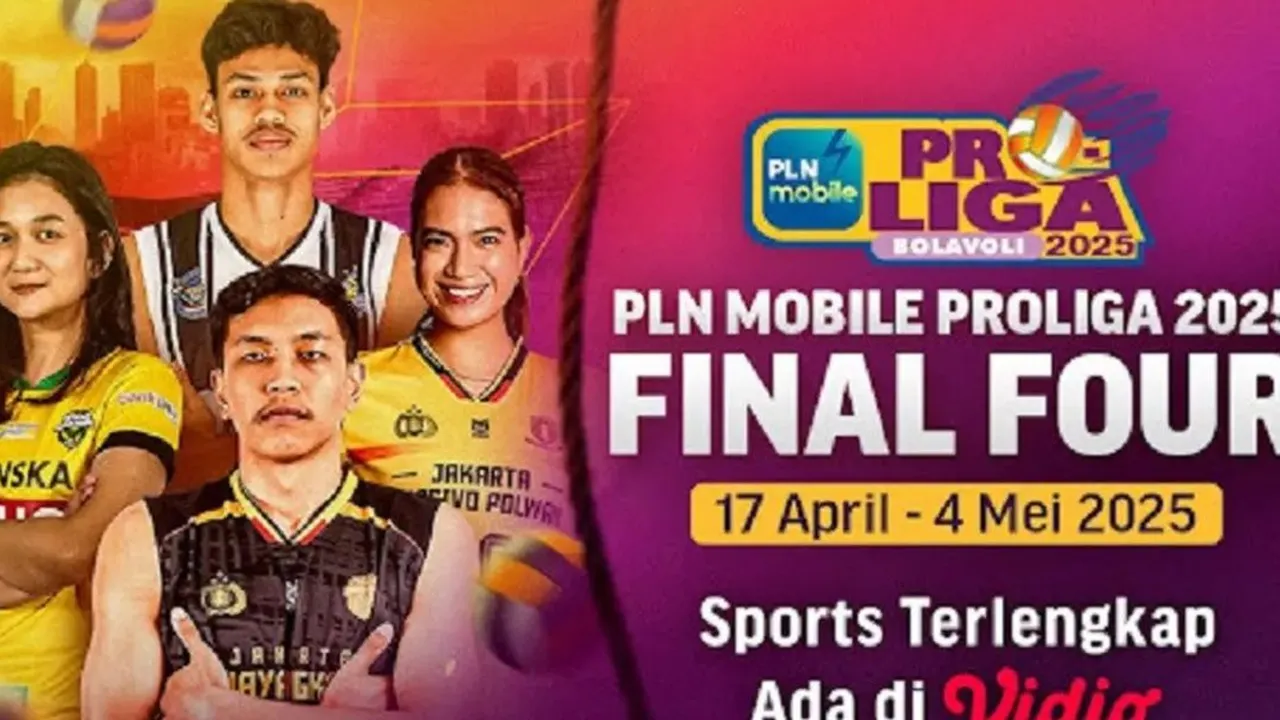 Final Four Proliga 2025 Tayang Hari Ini 17 April! Simak Jam Main dan Link Live Streamingnya