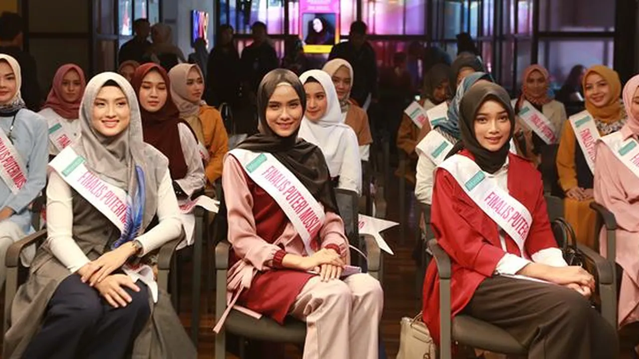 Finalis Puteri Muslimah Indonesia 2019 Saling Berlomba Tunjukkan Bakat Terbaik