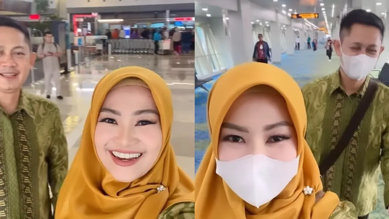 Fitri Carlina Umrah Berdua dengan Suami, Persiapan Mepet Hanya 3 Hari