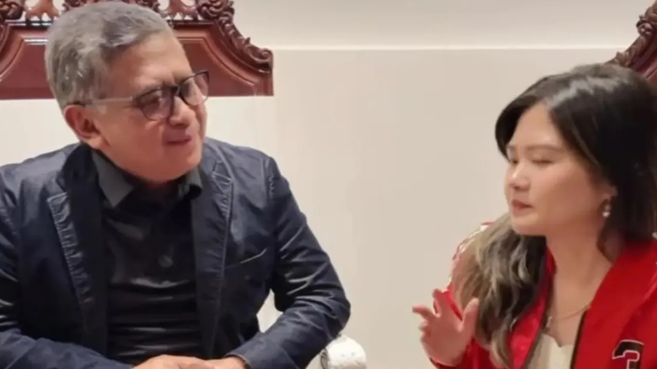 Foto Bareng Hasto Sekjen PDIP, Felicia Tissue Mantan Kaesang jadi Sorotan