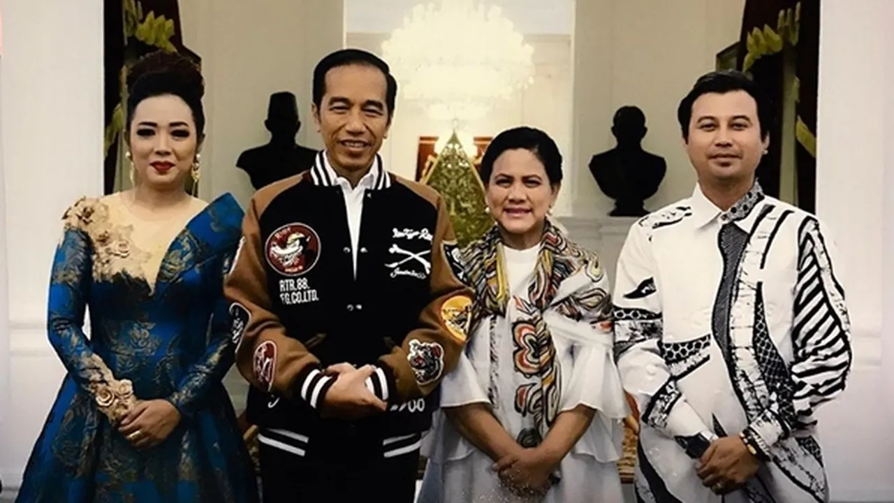 Foto Bareng Presiden Jokowi, Soimah: Tiap Ketemu Rasanya Pengin Nemplok Terus