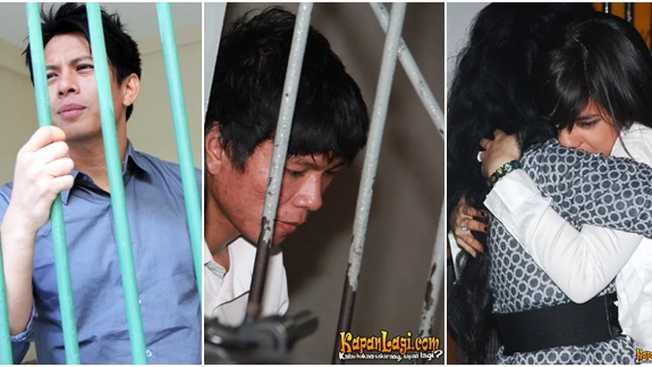 [FOTO] Berbagai Ekspresi Selebriti di Balik Jeruji