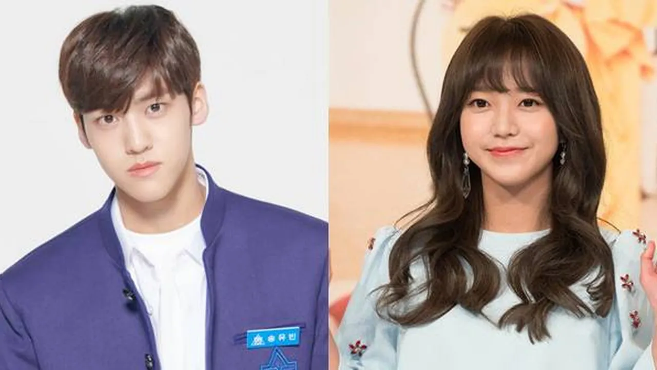 Foto Ciuman Kontestan 'Produce X 101' Song Yuvin dan Kim Sohee Beredar