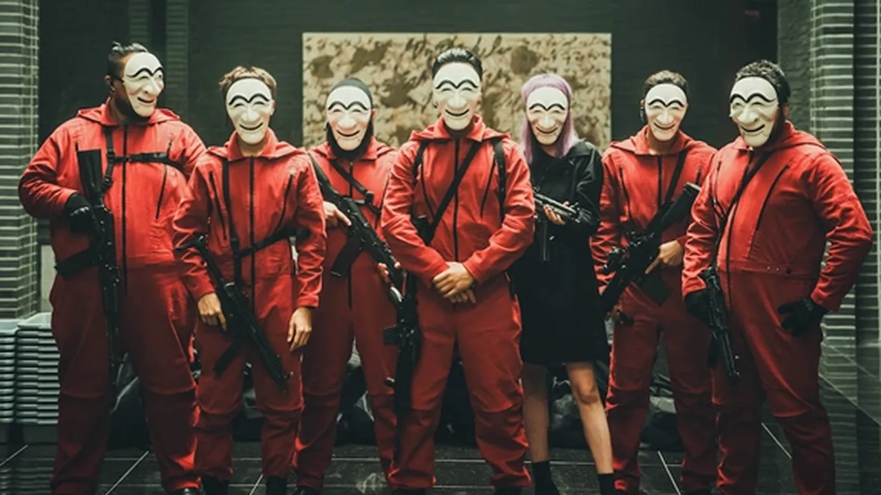 Foto-foto Terbaru Money Heist: Korea - Joint Economic Area Part 1